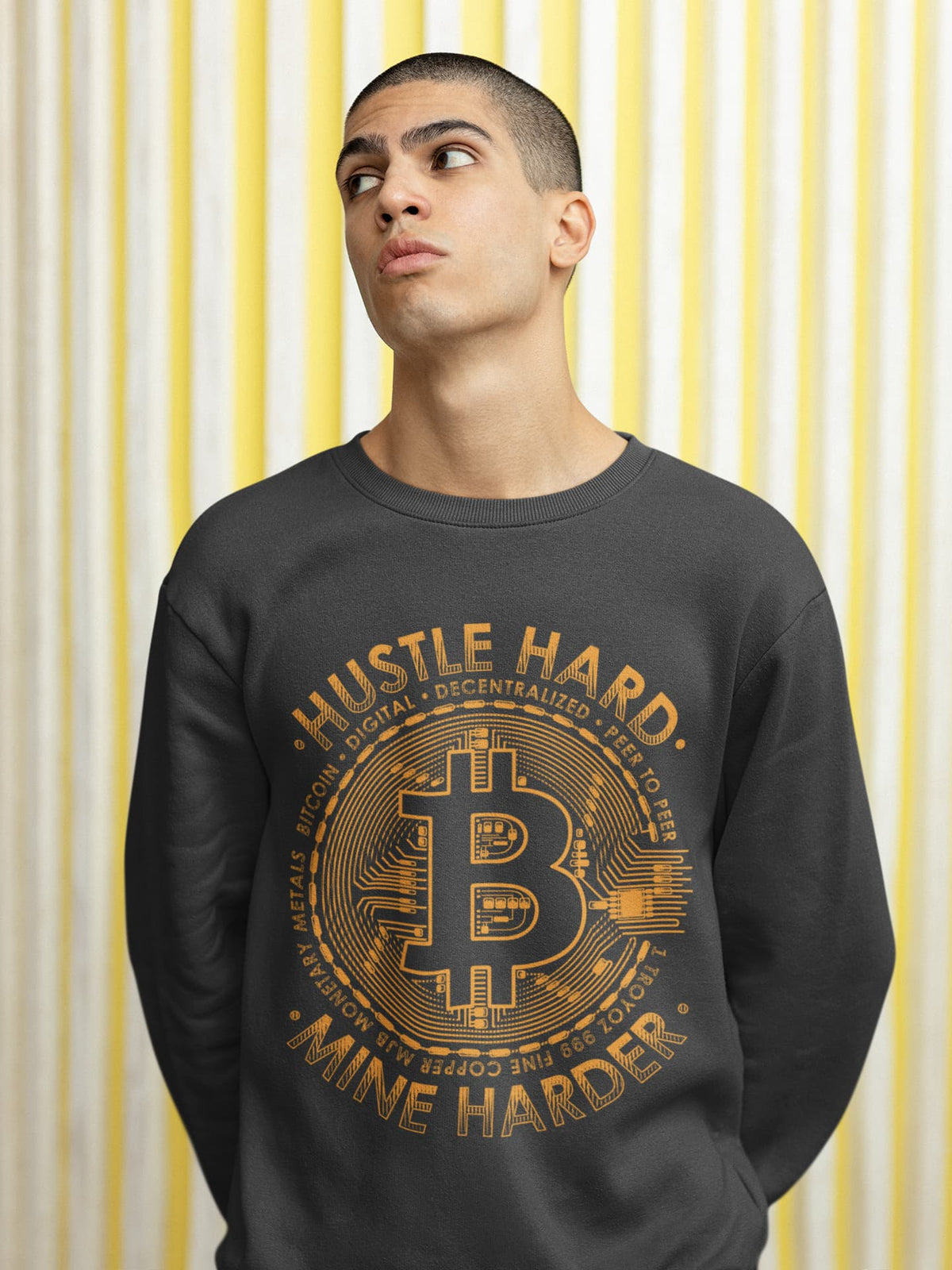 Men's Black Sweatshirts