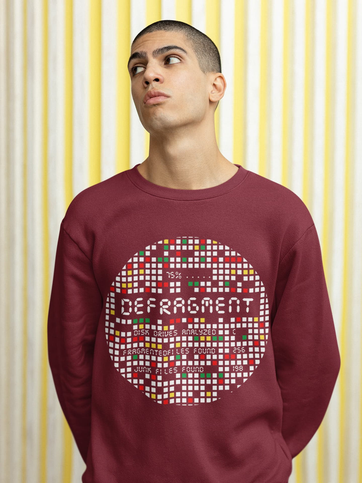 Men's Maroon Sweatshirts