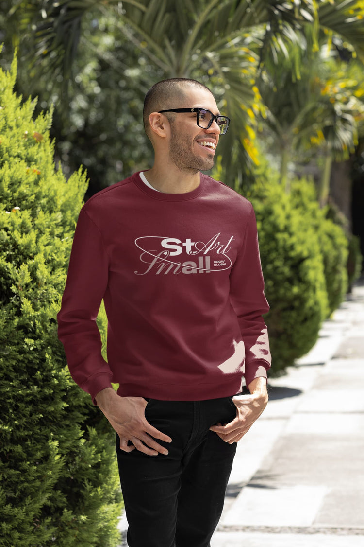 UNISEX MAROON SWEATSHIRT