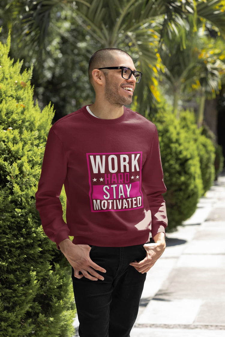 UNISEX MAROON SWEATSHIRT 