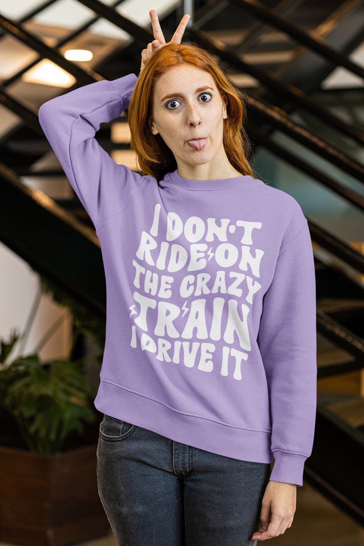 Women's Iris Lavender Sweatshirts