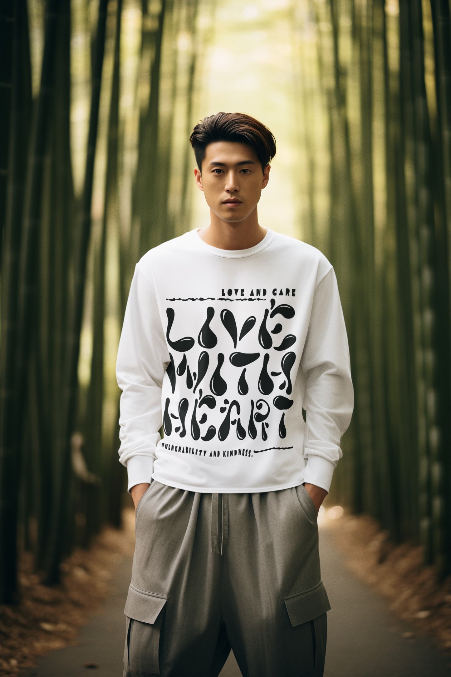 Men's White Sweatshirt
