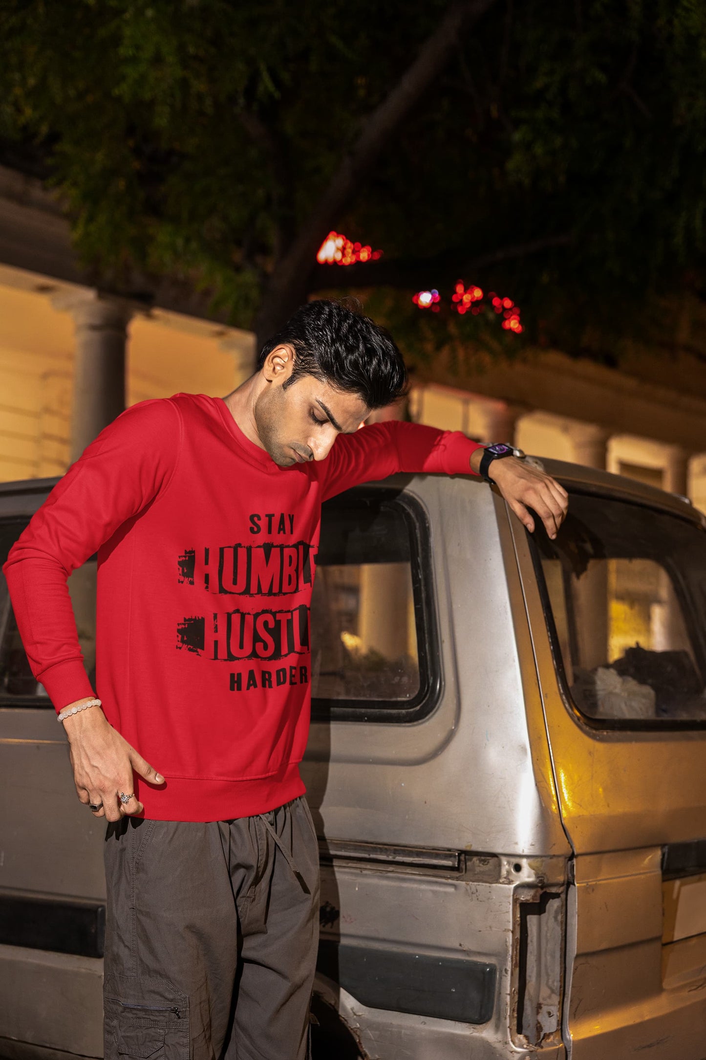 Men's Red Sweatshirts