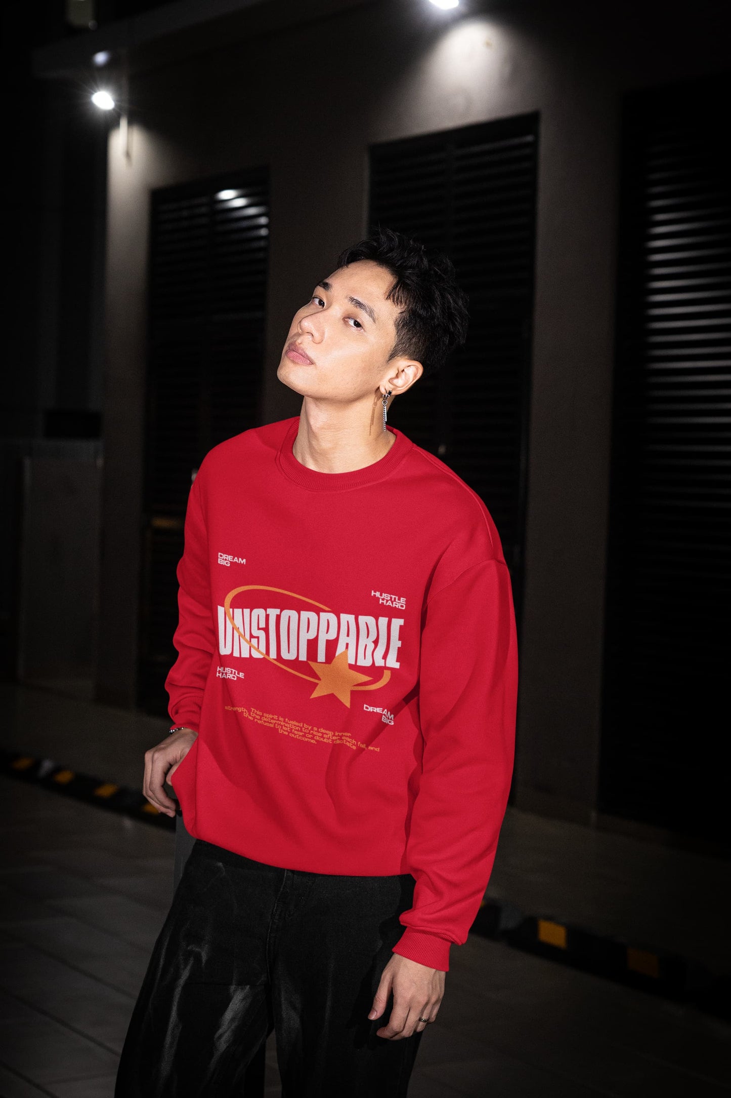 Men's Red Sweatshirts