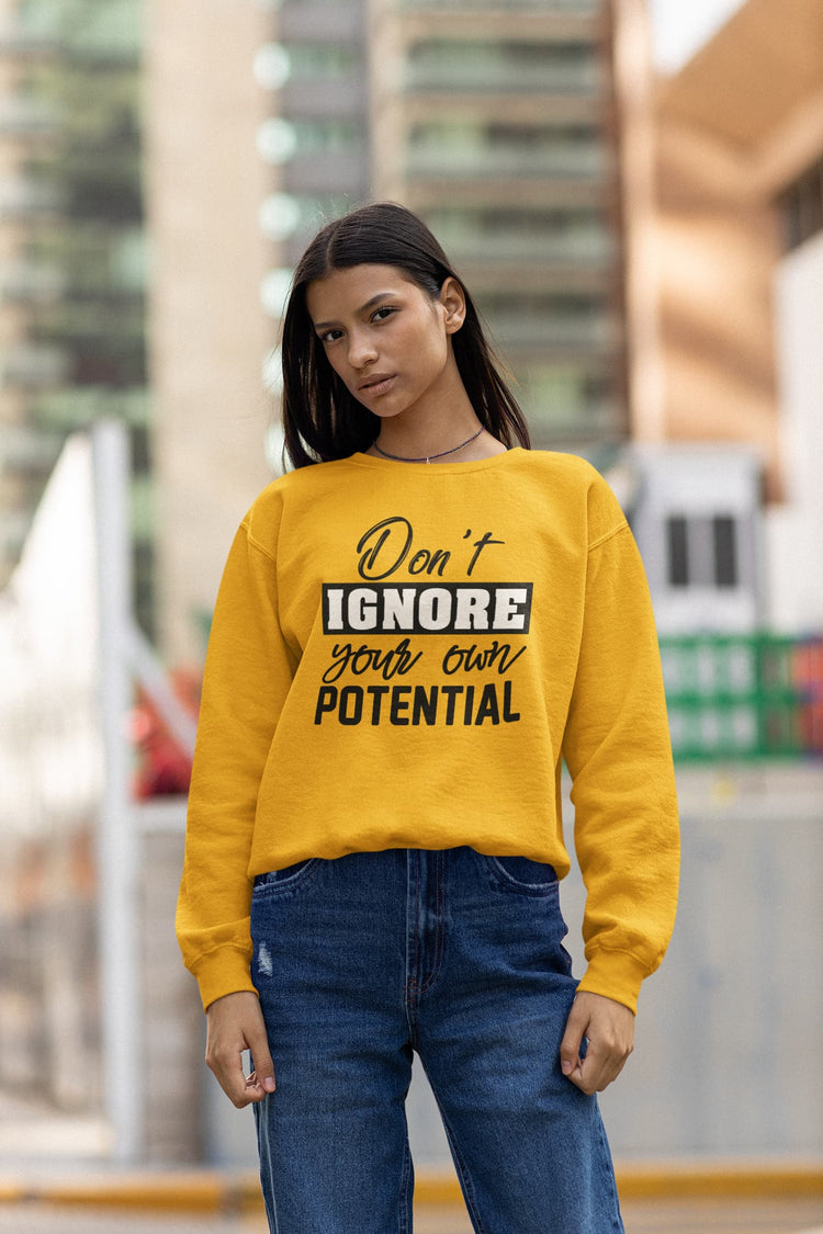 UNISEX GOLDEN YELLOW SWEATSHIRTS