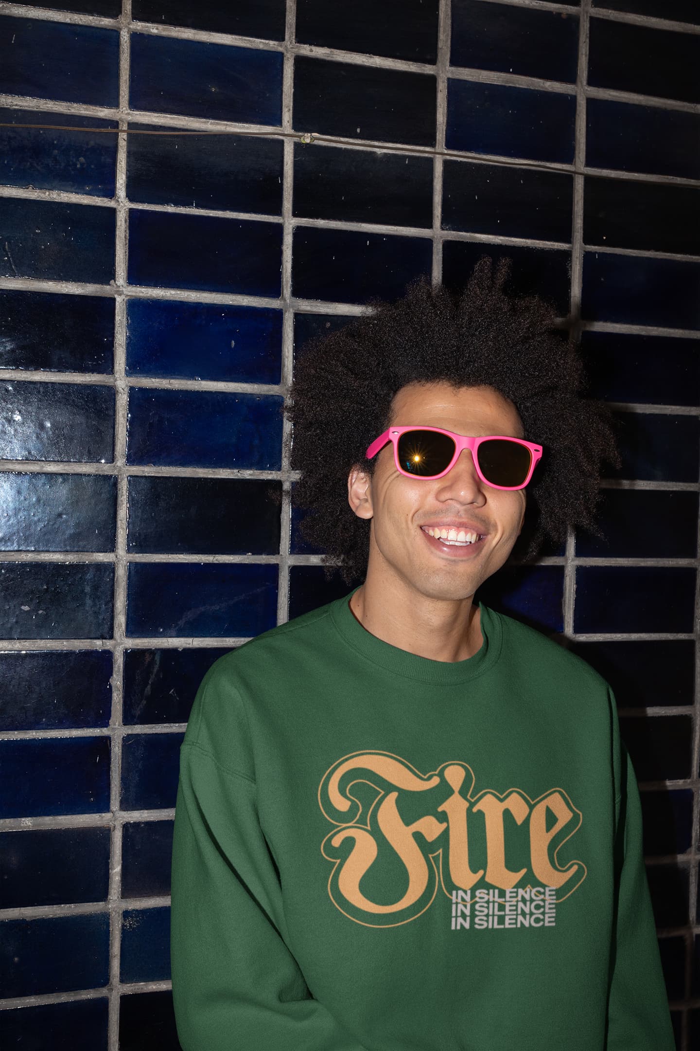 UNISEX OLIVE GREEN SWEATSHIRT