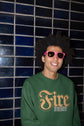 UNISEX OLIVE GREEN SWEATSHIRT