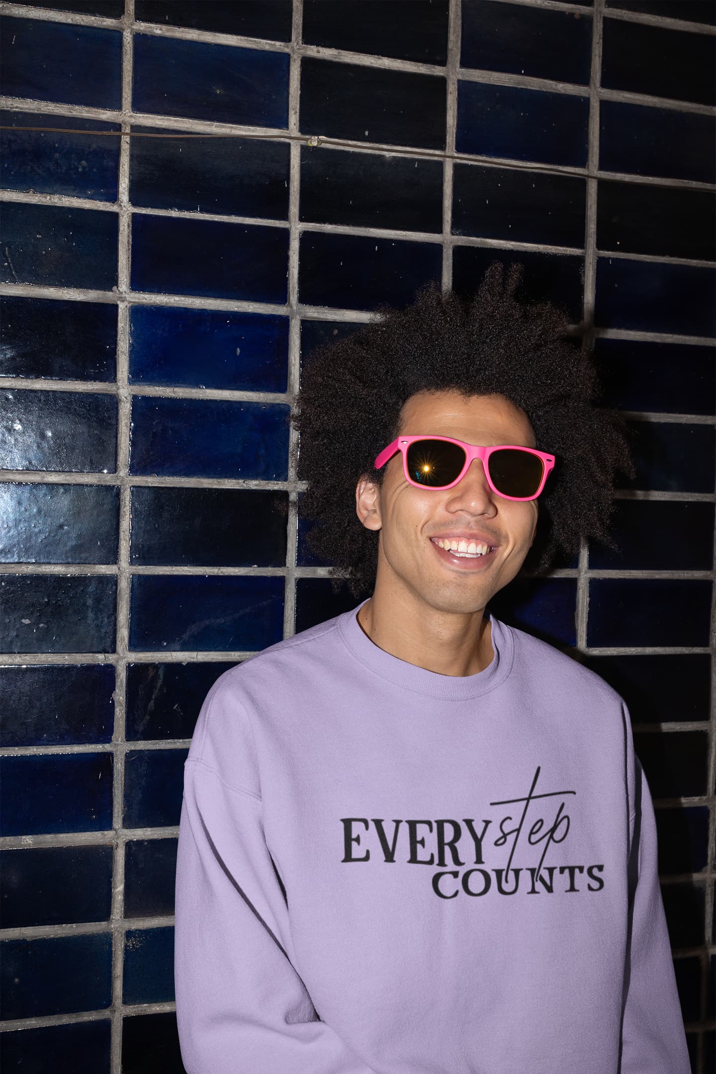 UNISEX IRIS LAVENDER SWEATSHIRT