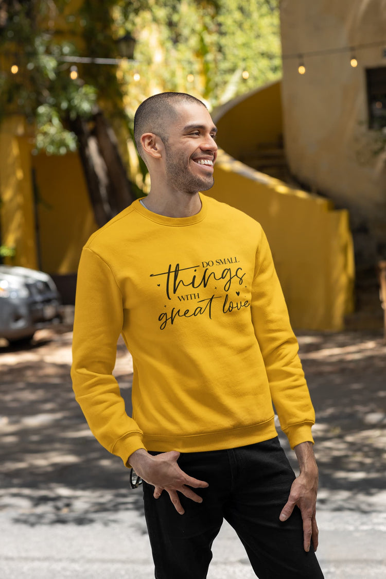 UNISEX GOLDEN YELLOW SWEATSHIRT