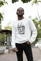 UNISEX WHITE SWEATSHIRT