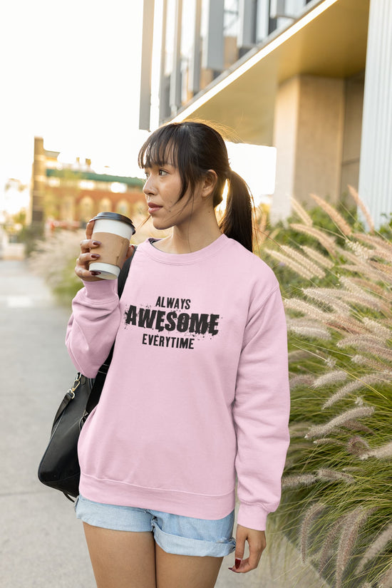 UNISEX LIGHT PINK SWEATSHIRTS