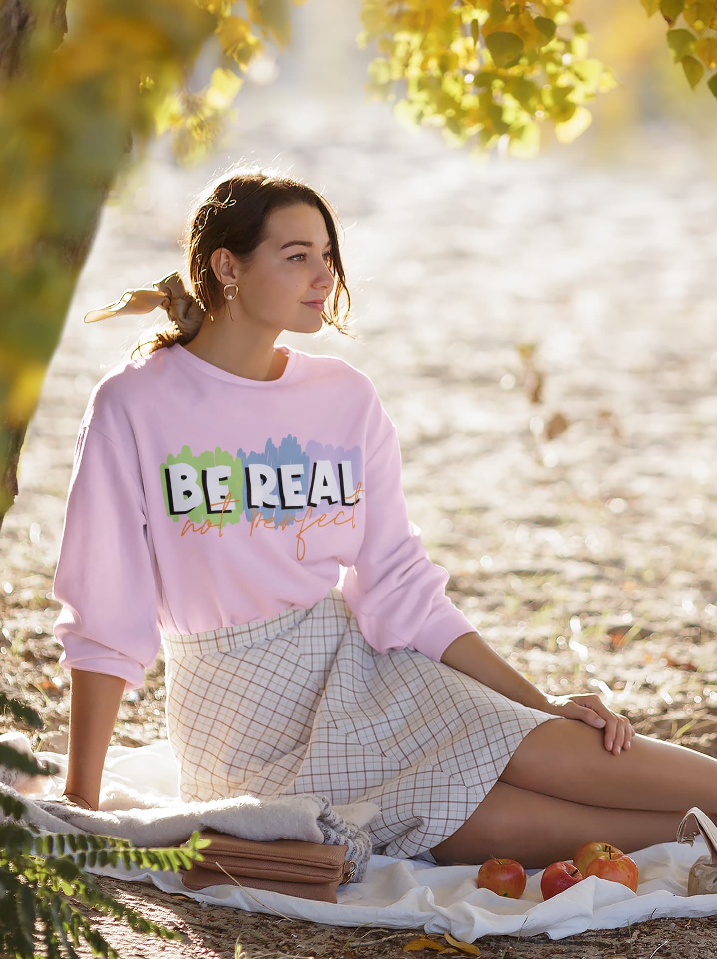Women's Light Pink Sweatshirts