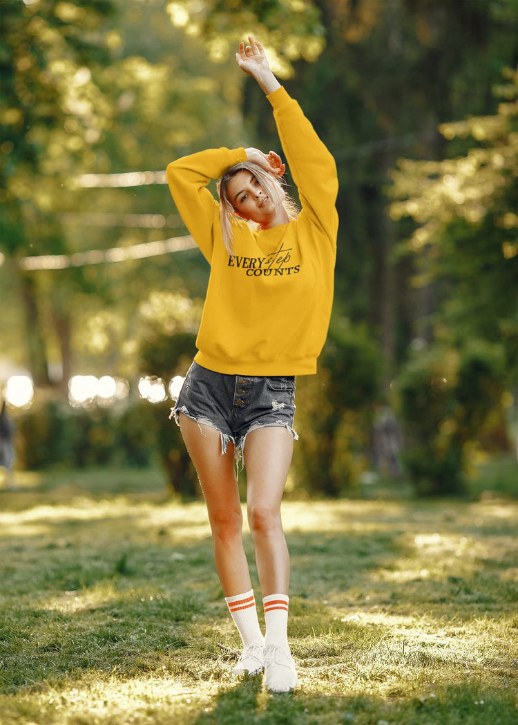 UNISEX GOLDEN YELLOW SWEATSHIRT