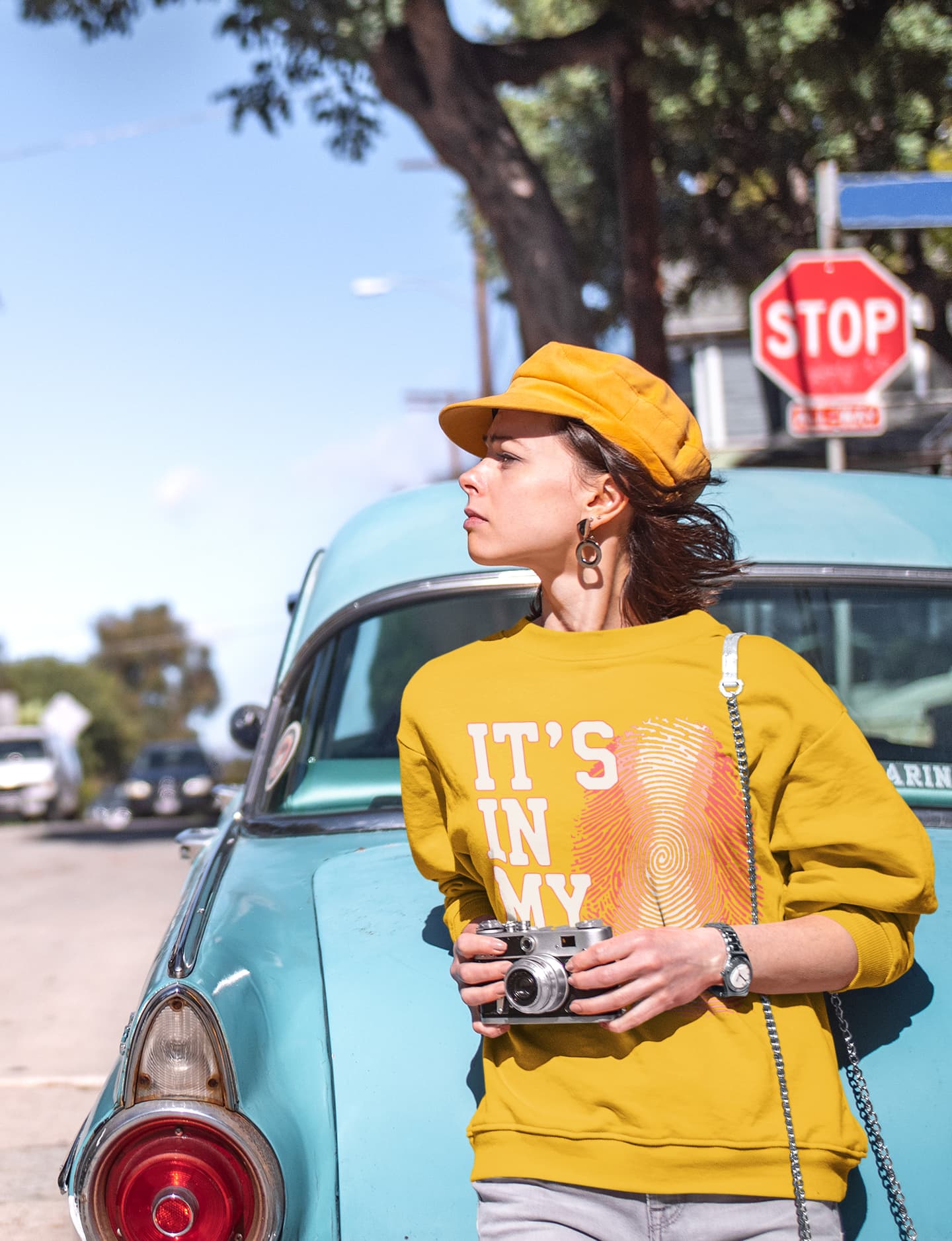 Men's Golden Yellow Sweatshirts