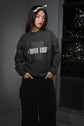 UNISEX BLACK SWEATSHIRT