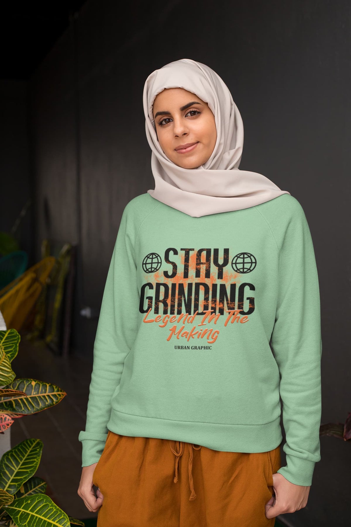 Women's Mint Green Sweatshirts