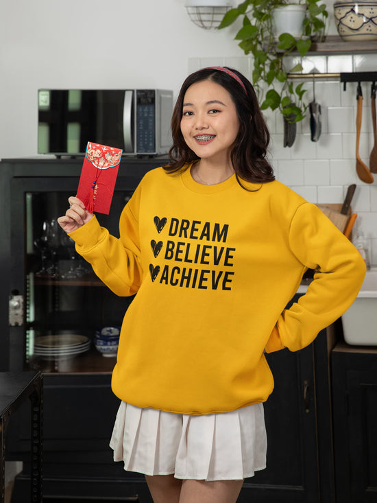 UNISEX GOLDEN YELLOW SWEATSHIRT