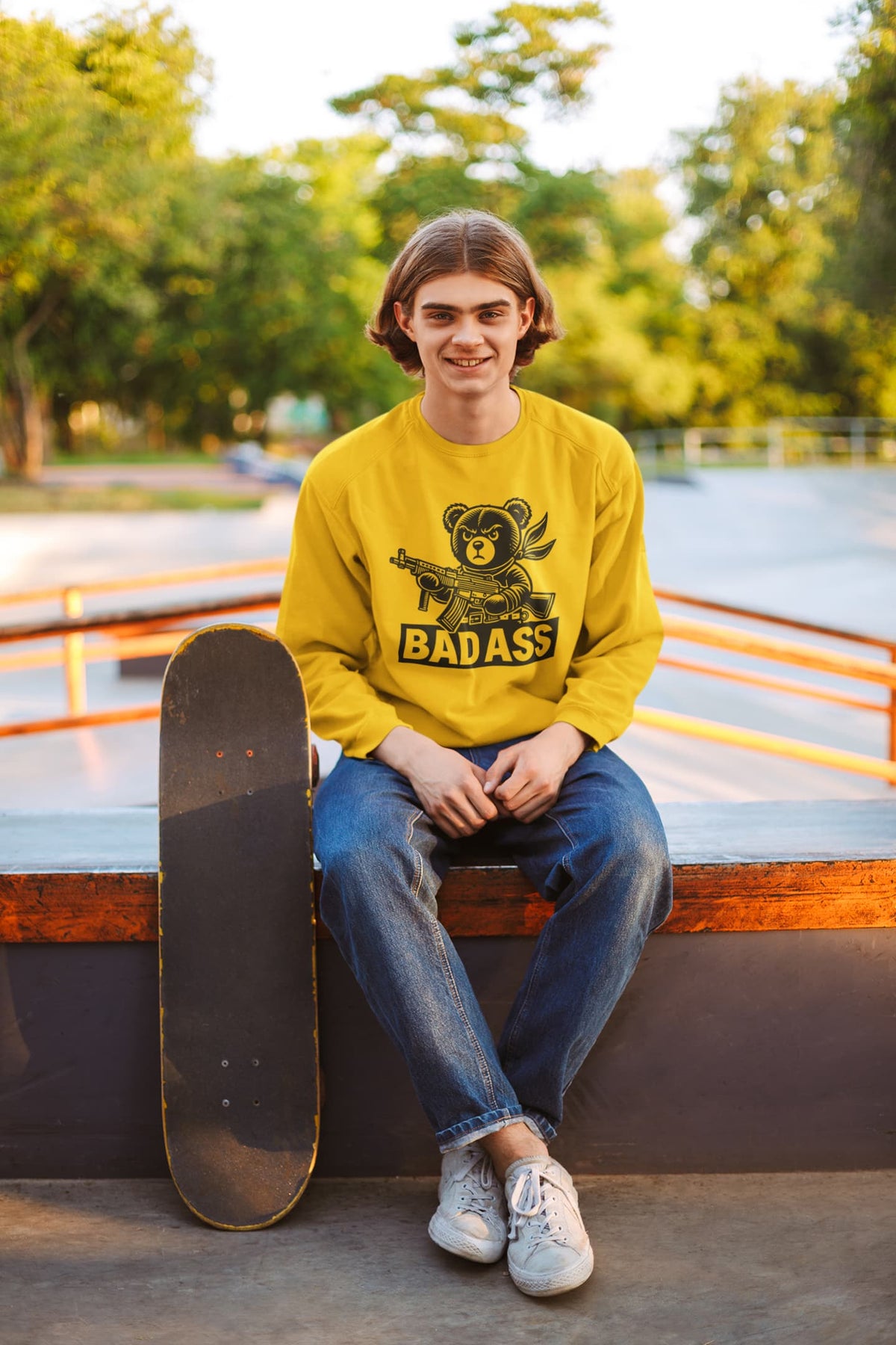 Men's Golden Yellow Sweatshirts