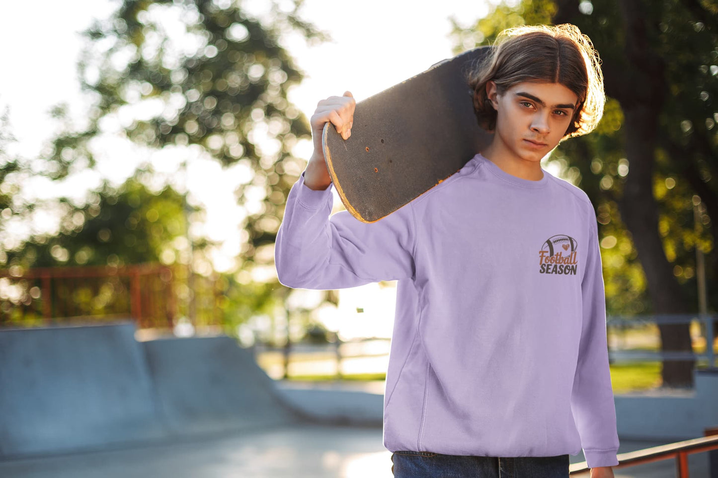 Men's Iris Lavender Sweatshirts