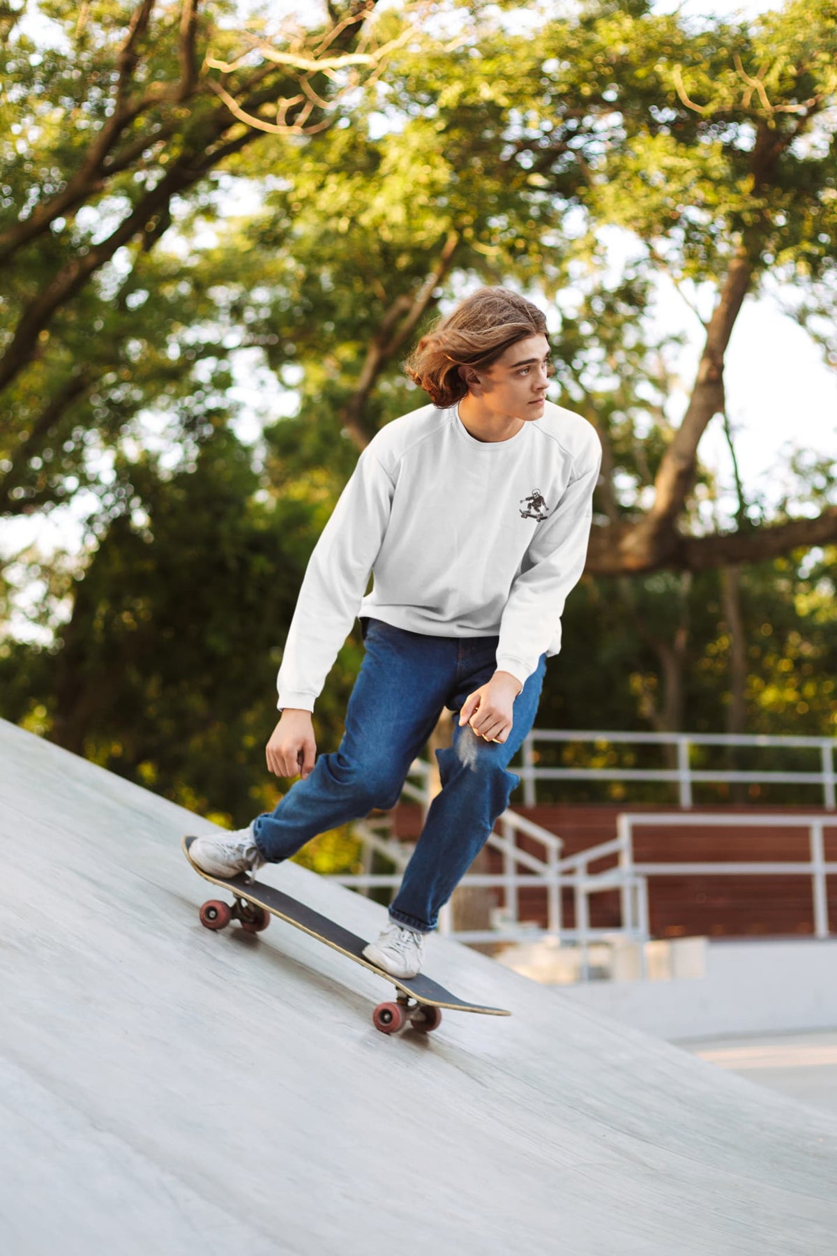 Men's White Sweatshirts