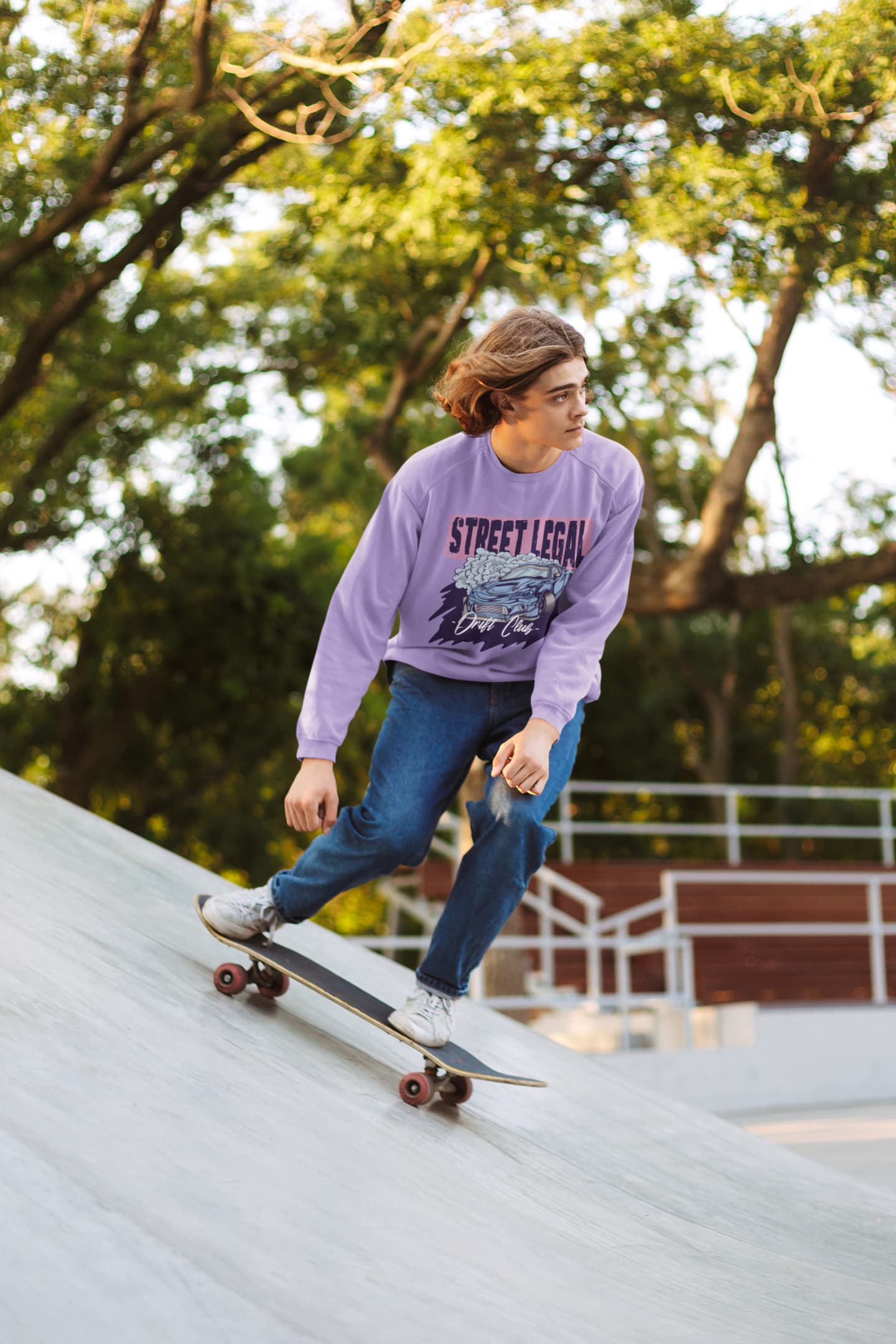 Men's Iris Lavender Sweatshirts