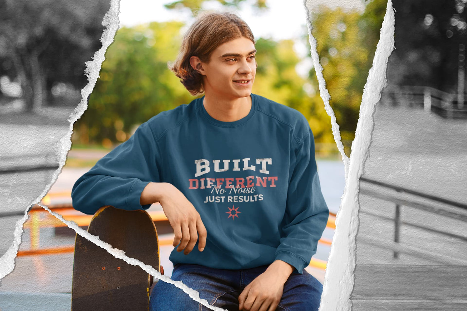 MENS NAVY BLUE SWEATSHIRT