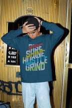 Men's Navy Blue Sweatshirts