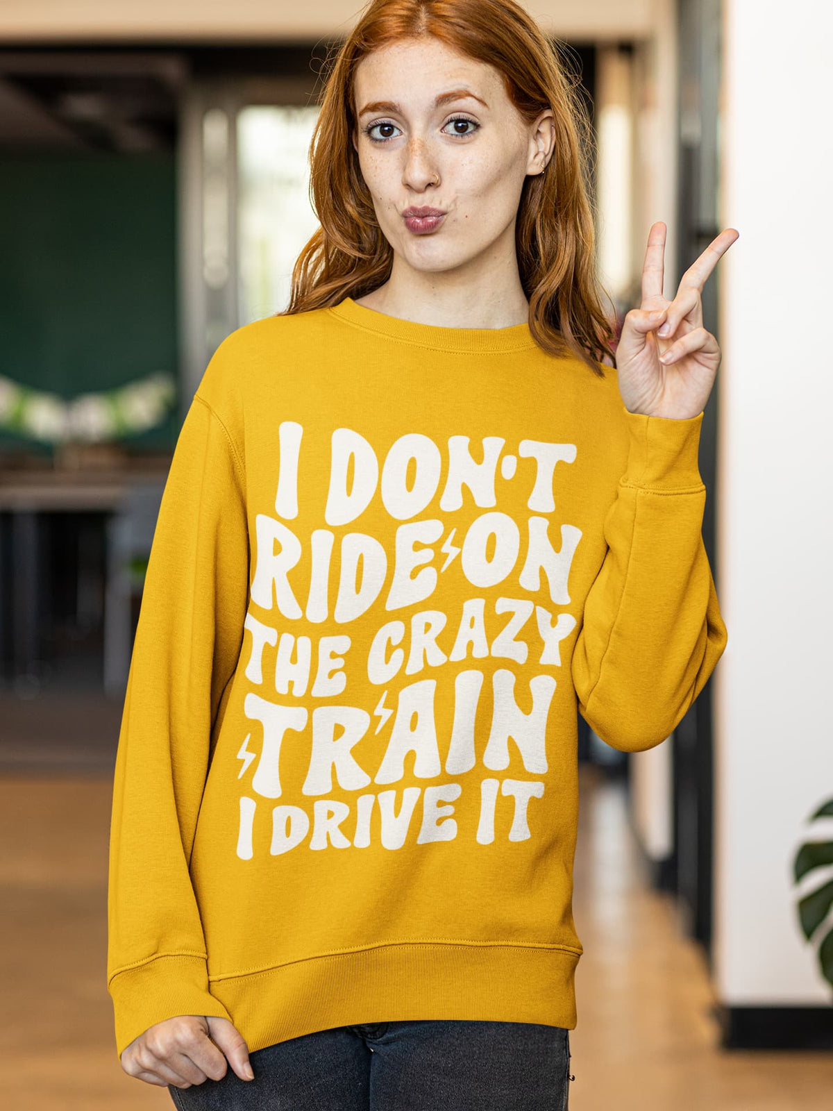 Women's Golden Yellow Sweatshirts