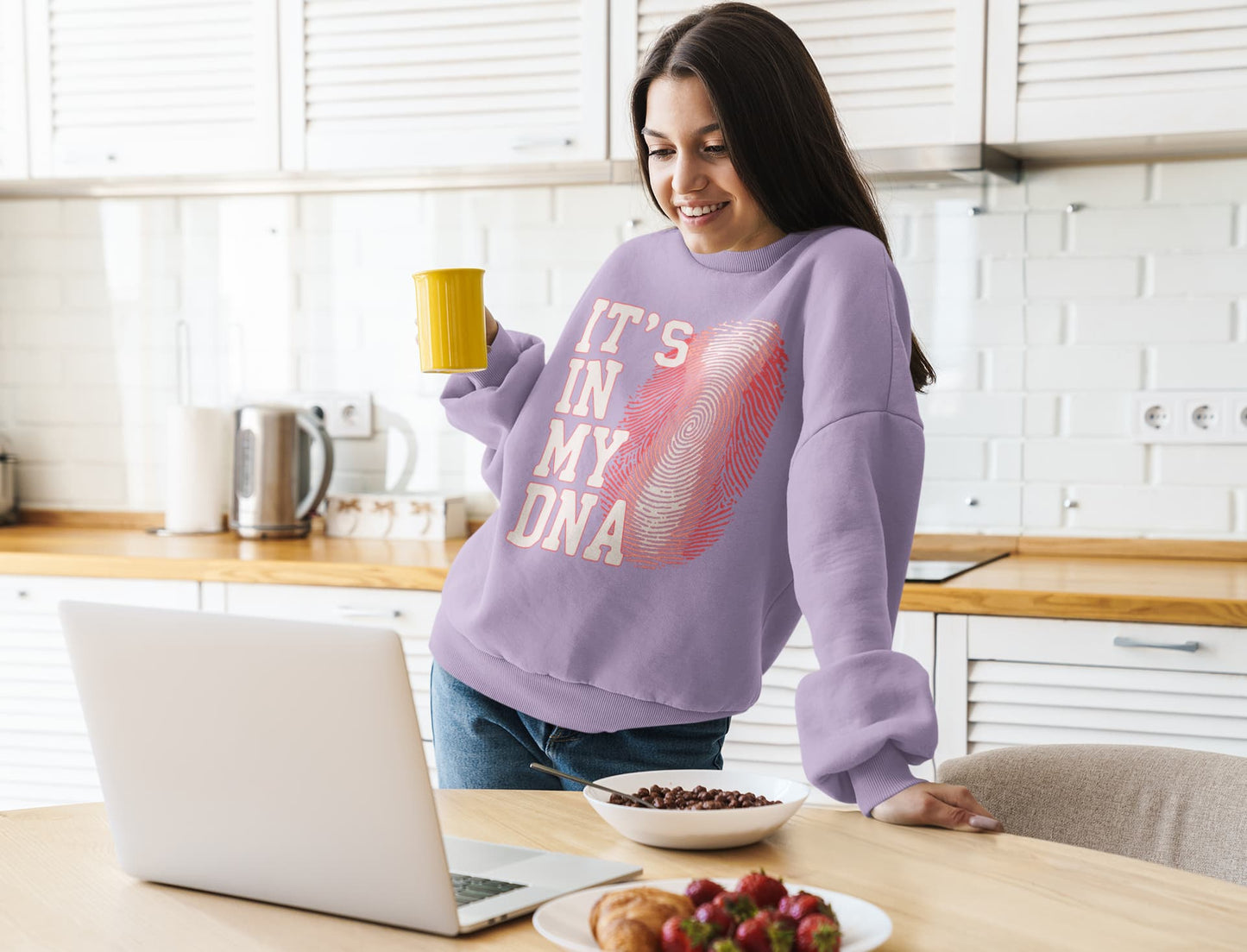 Men's Iris Lavender Sweatshirts
