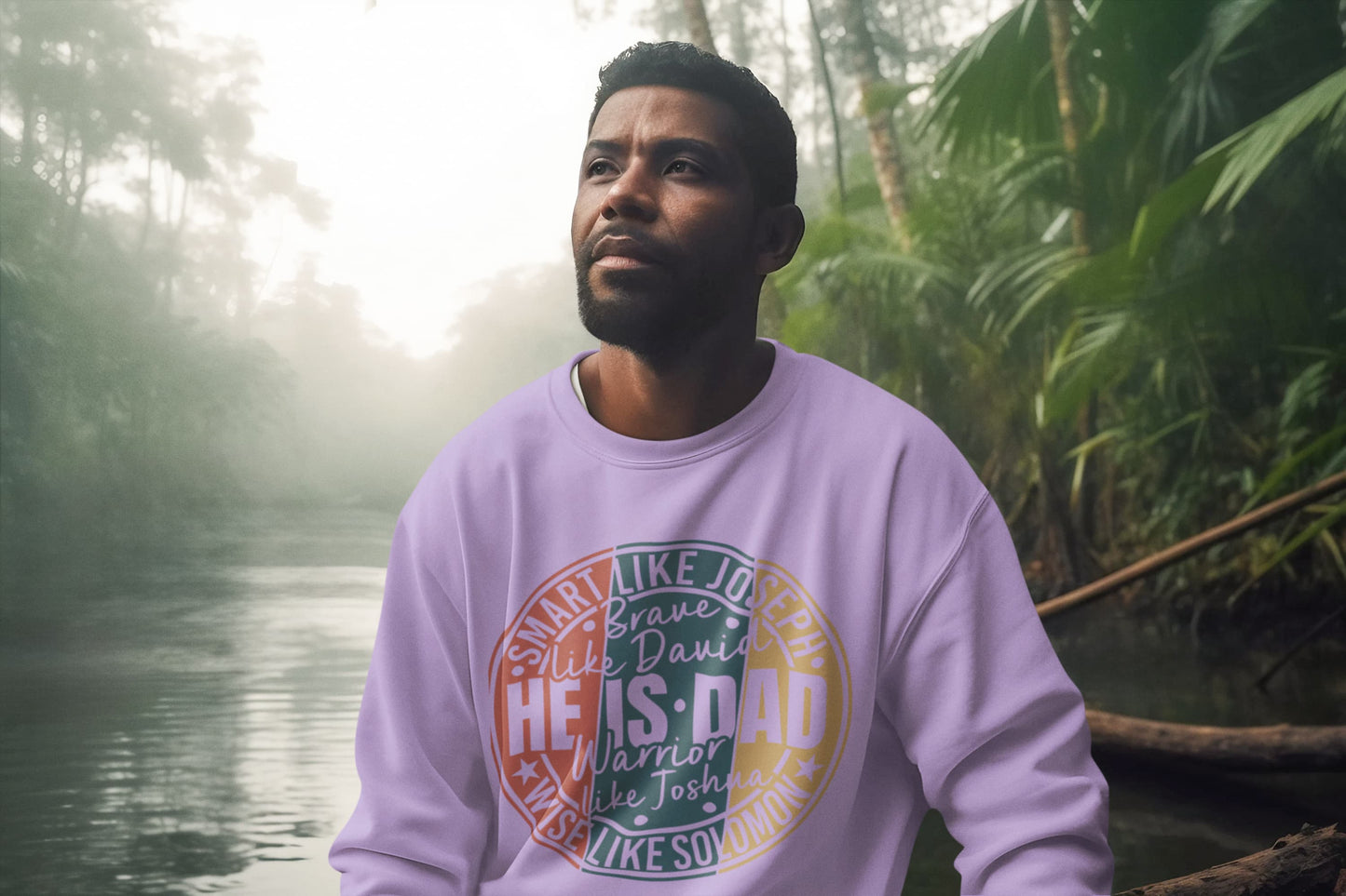Men's Iris Lavender Sweatshirt