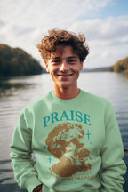 Men's Mint Green Sweatshirts