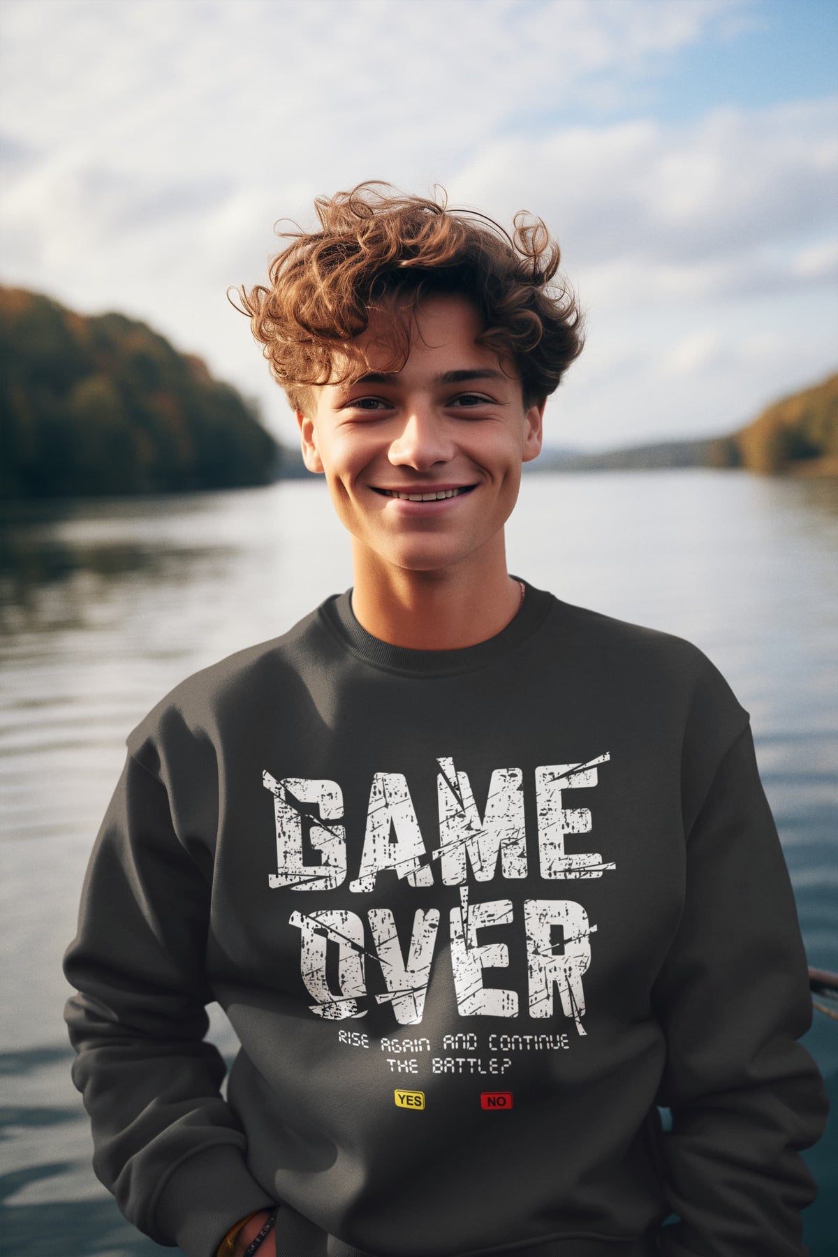 Men's Black Sweatshirts
