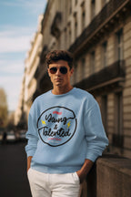 Men's Baby Blue Sweatshirts