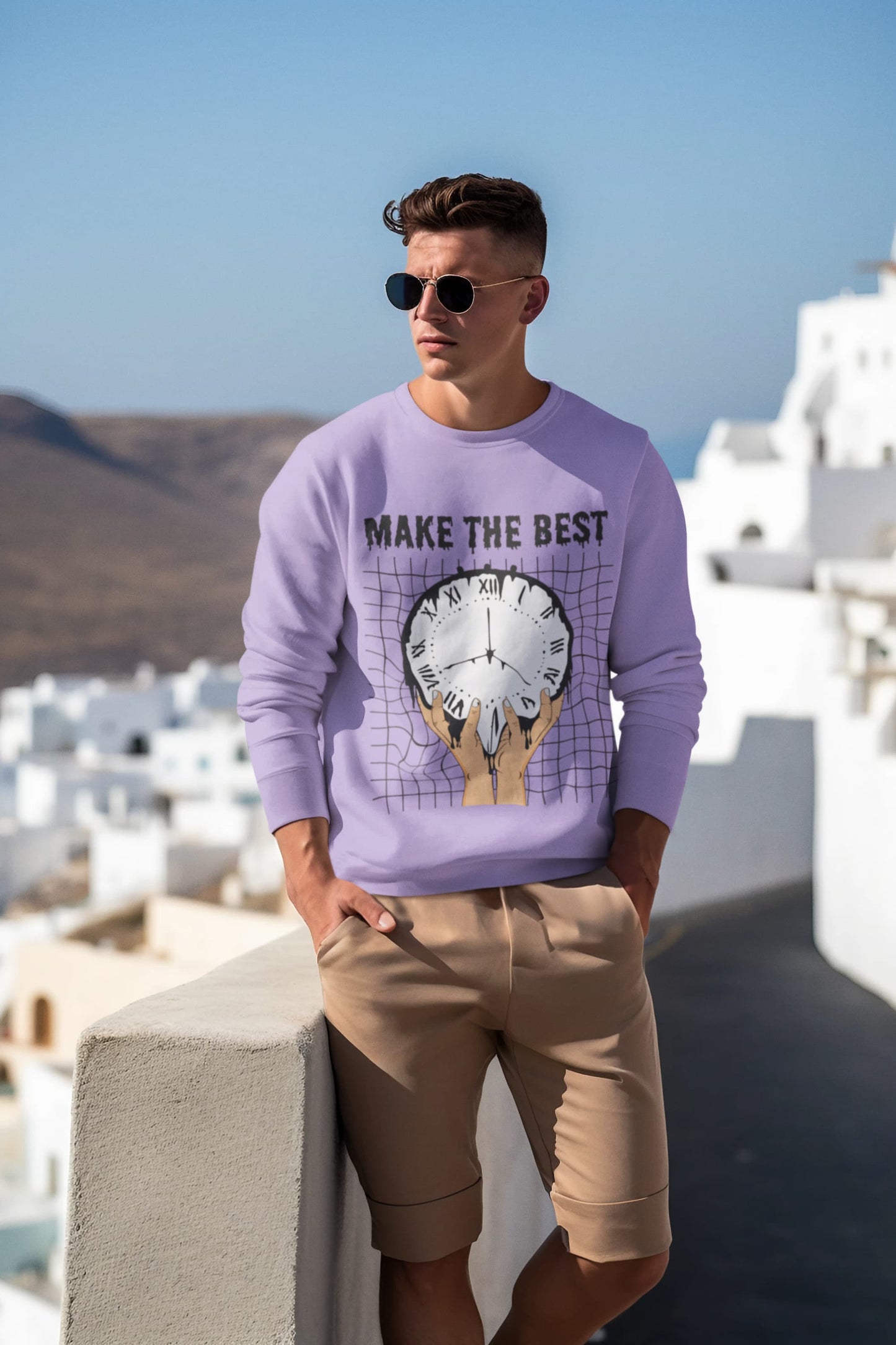 Men's Iris Lavender Sweatshirts