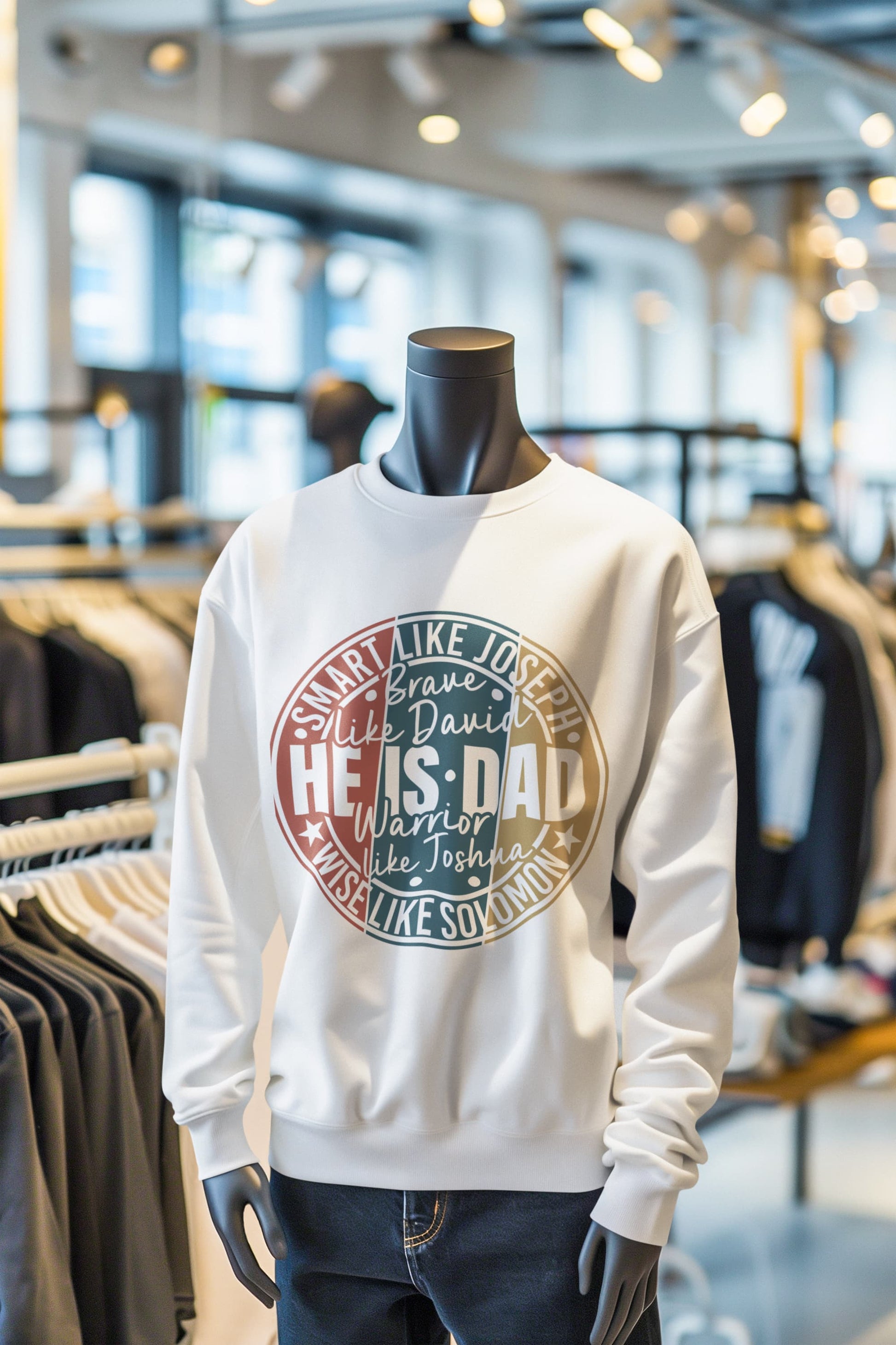 Men's White Sweatshirt