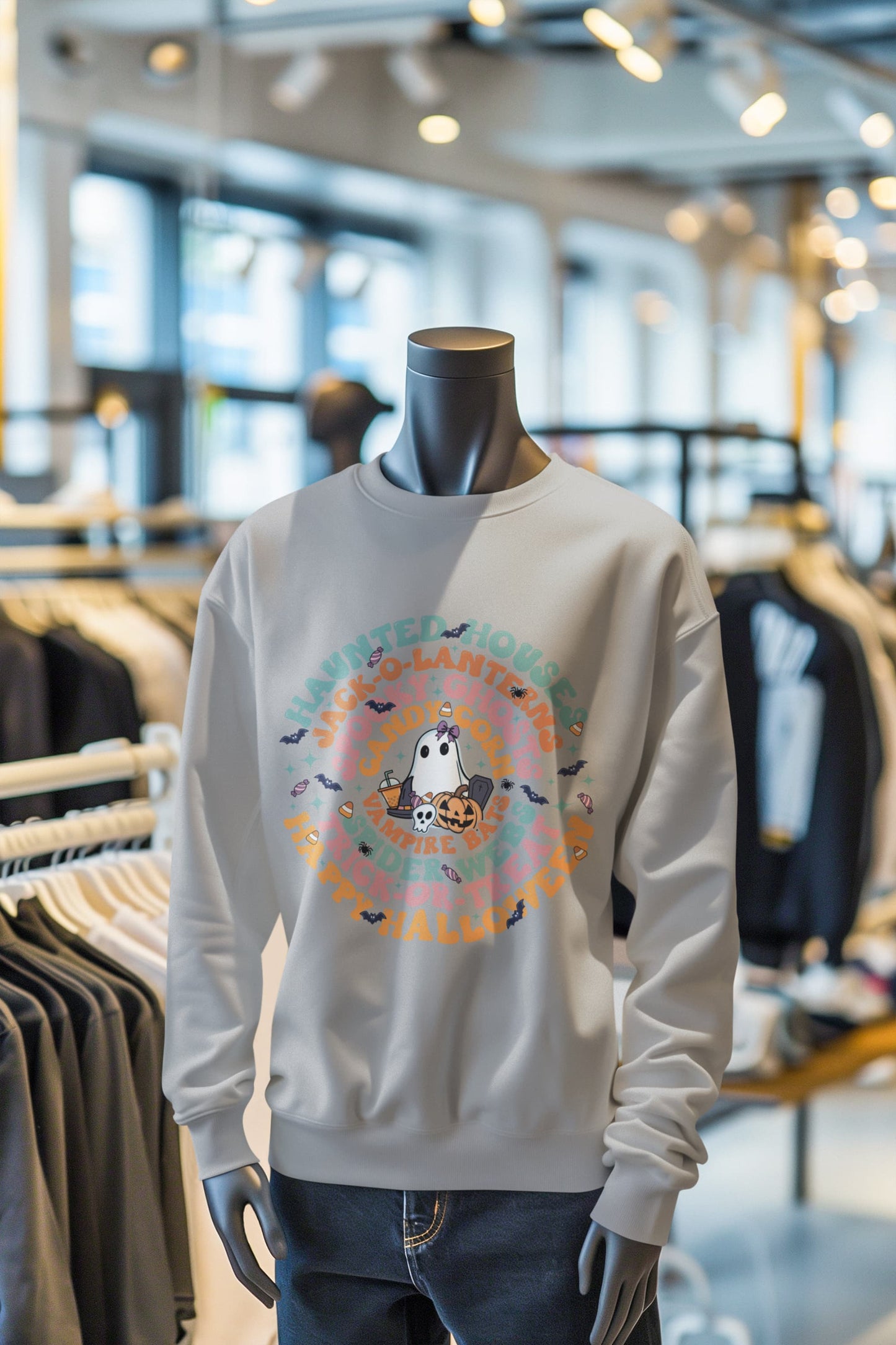 Men's Melange Grey Sweatshirts