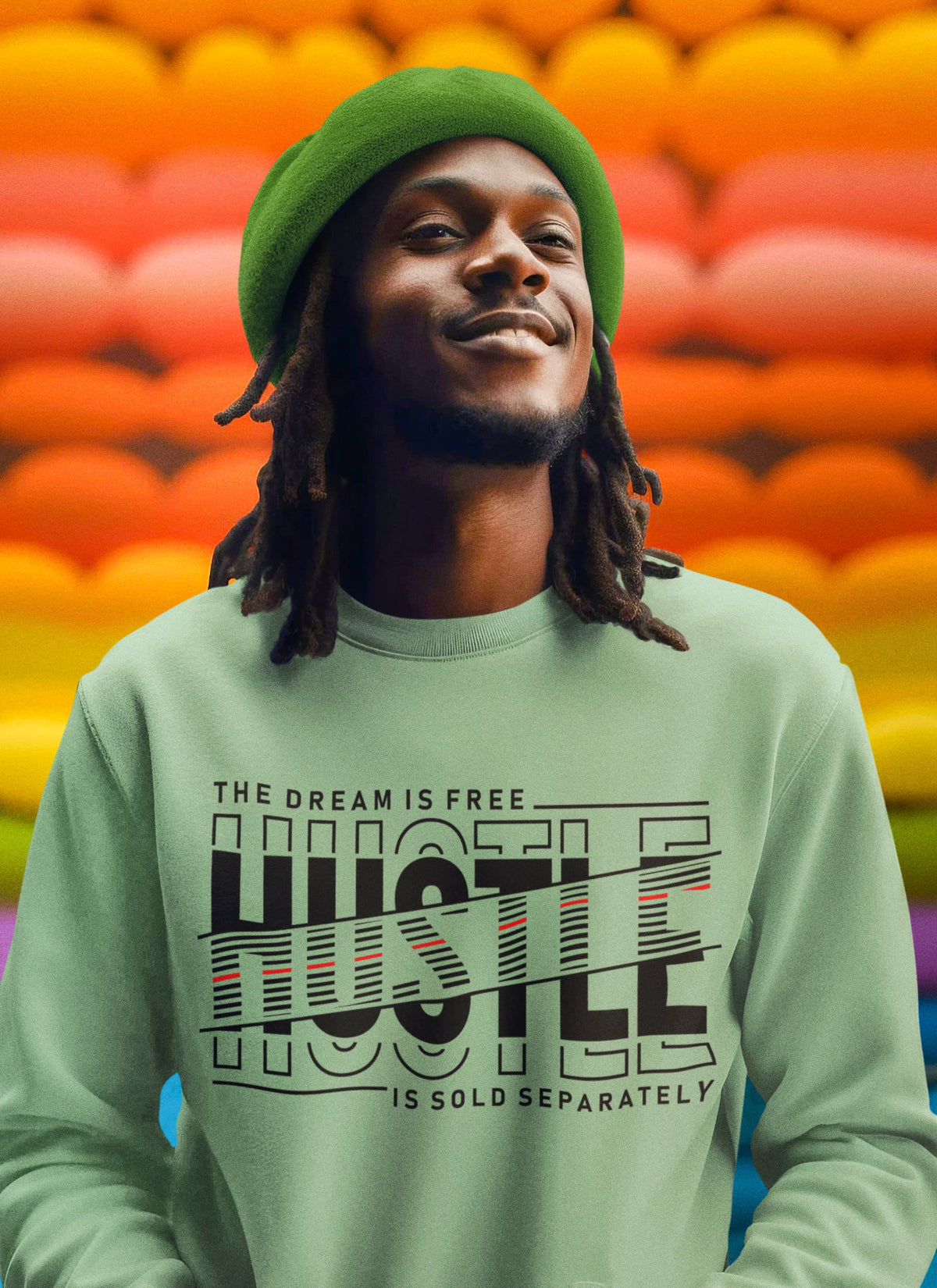 Men's Mint Green Sweatshirts