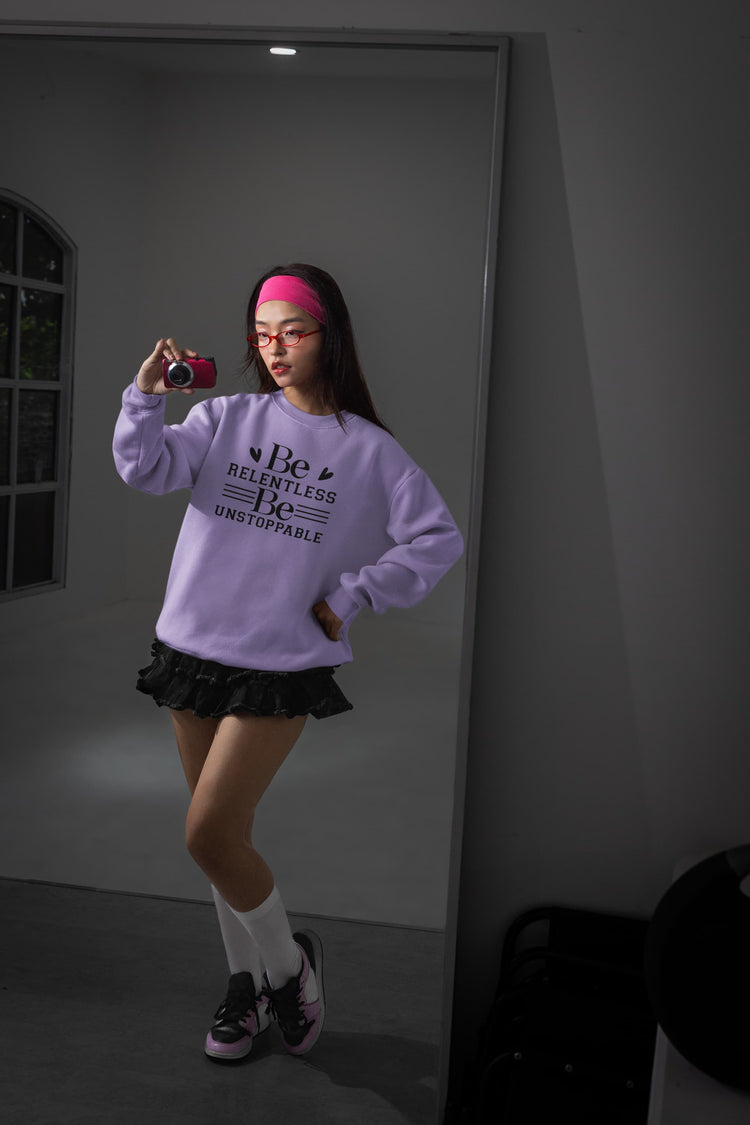UNISEX IRIS LAVENDER SWEATSHIRT