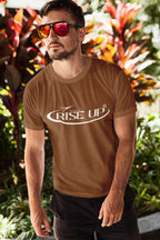 MENS COFFEE BROWN ROUNDNECK T-SHIRT