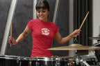 WOMENS RED ROUNDNECK T-SHIRT