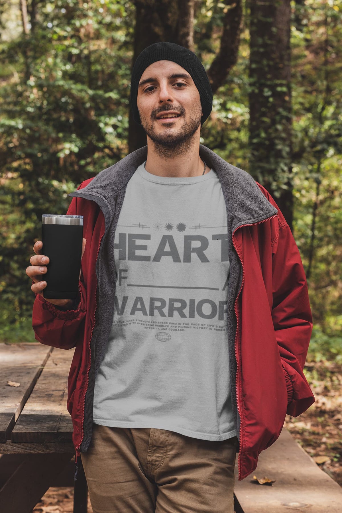 Men's Silver Frost Round Neck T-shirts