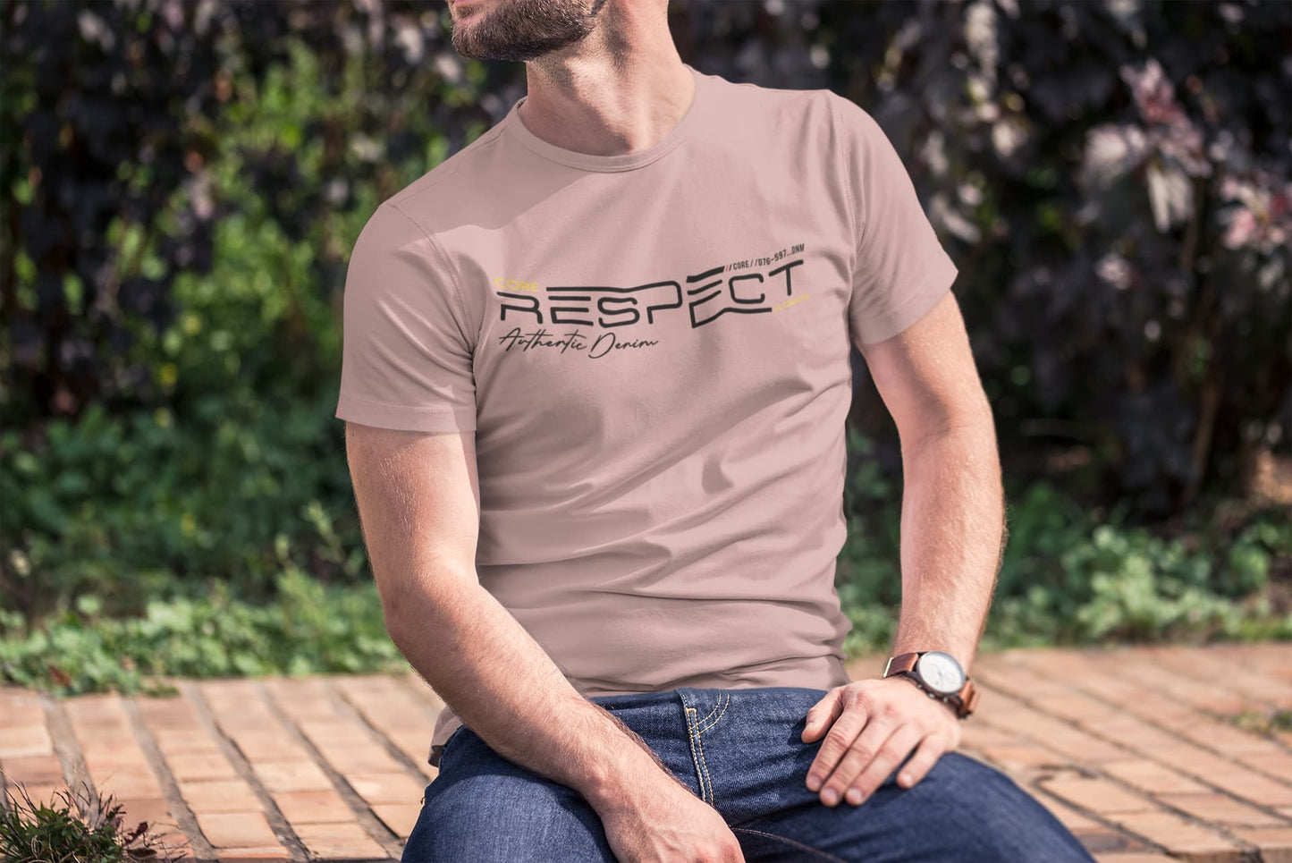 Men's Pastel Dusty Round Neck T-shirts