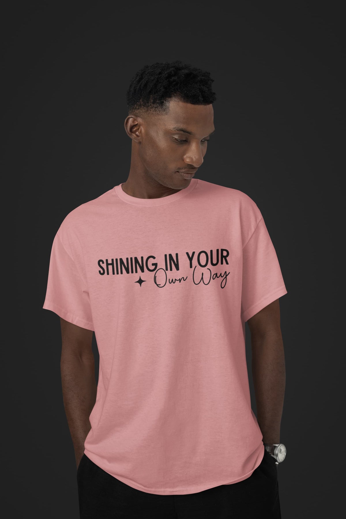 Karavirs® Cypress Pastel Dusty graphic tee for men India