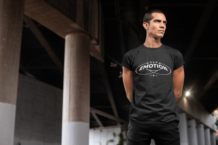 MENS BLACK ROUNDNECK T-SHIRT