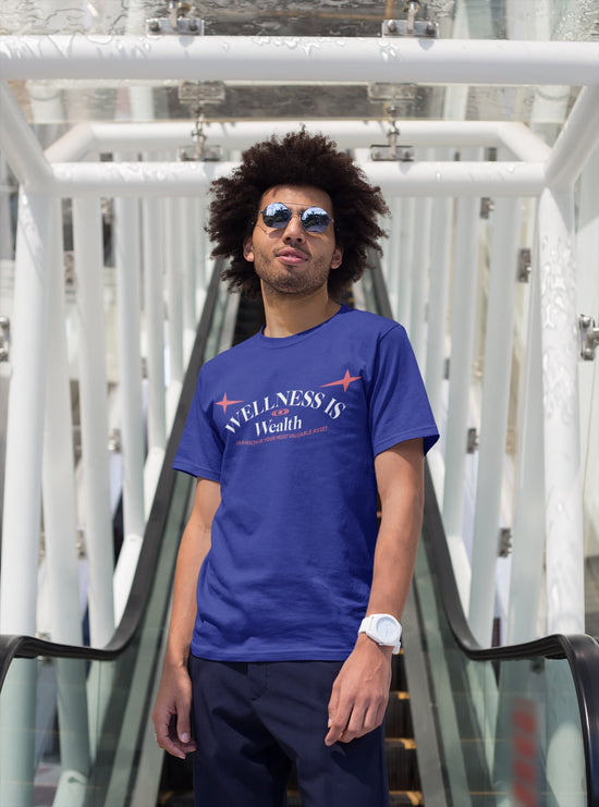 MENS ROYAL BLUE ROUNDNECK T-SHIRT
