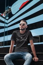 MENS BLACK ROUNDNECK T-SHIRT