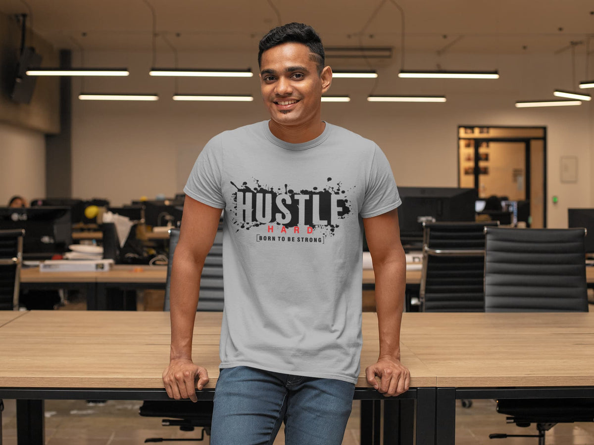 Men's Silver Frost Round Neck T-shirt