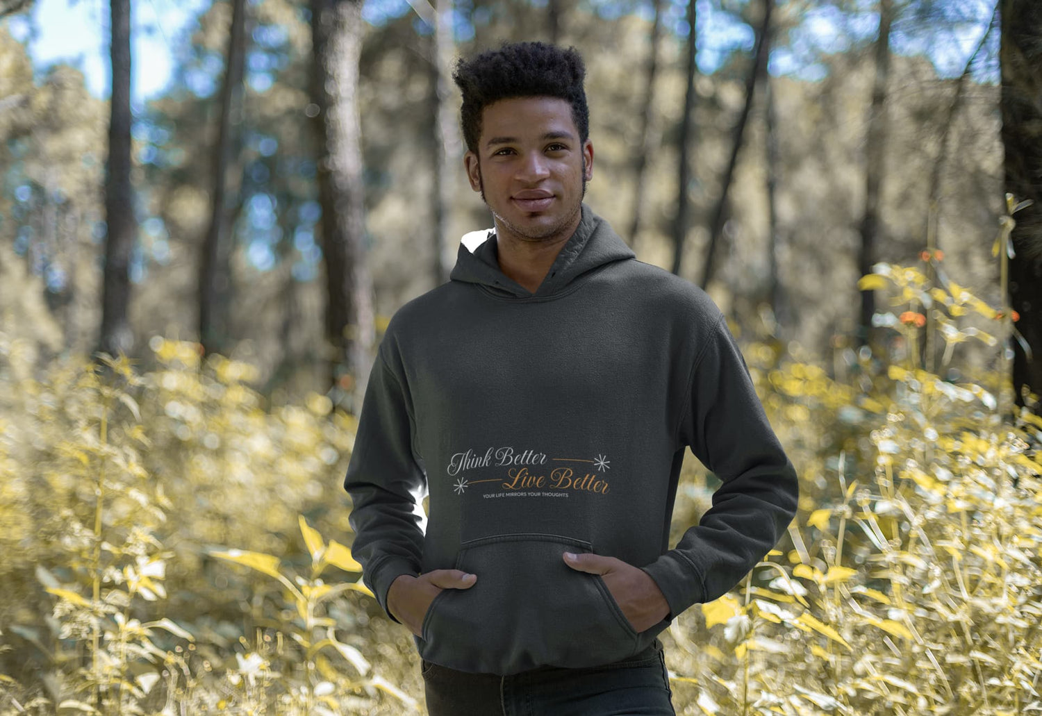 UNISEX BLACK HOODIES