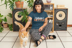 WOMENS NAVY BLUE ROUNDNECK T-SHIRT