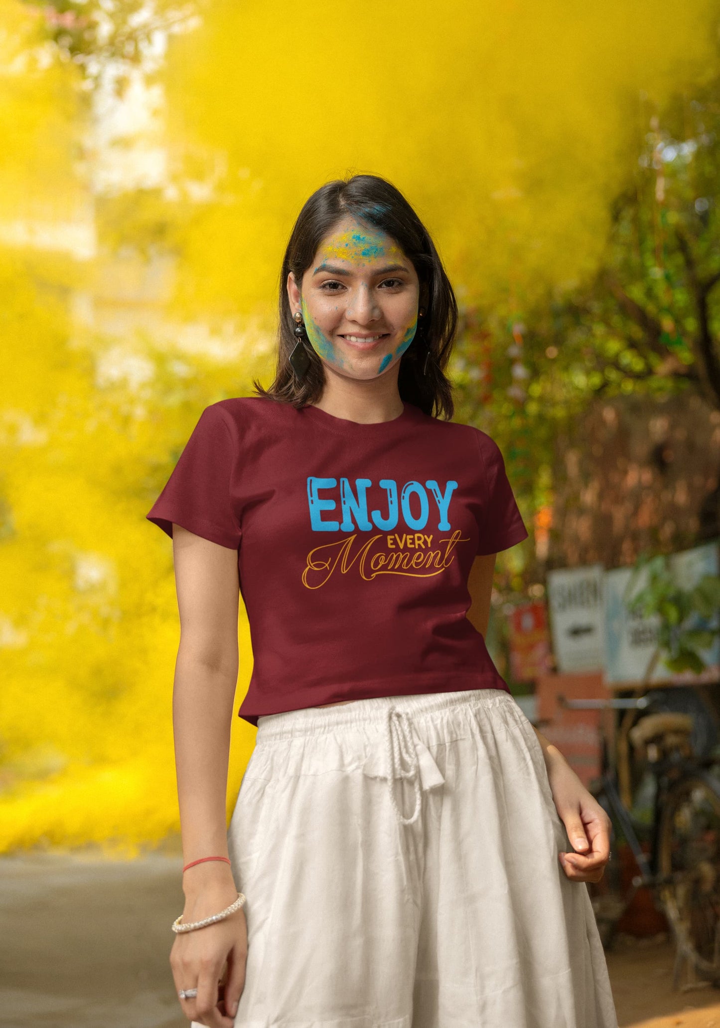 WOMENS MAROON CROP TOP